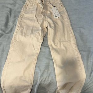 High Rise Straight Leg Ankle Zara Pants